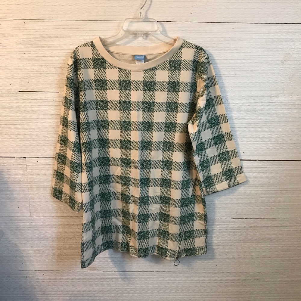 Woman’s 3/4 length sleeve Jersey Top by Comfort Corner